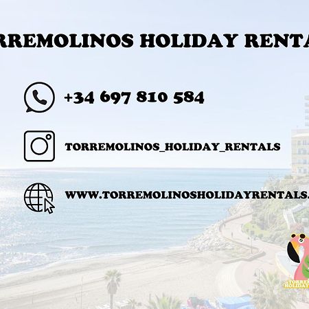 ¡Magnificas Vistas Al Mar! Piscina Y Wifi Gratis Apartman Torremolinos Kültér fotó